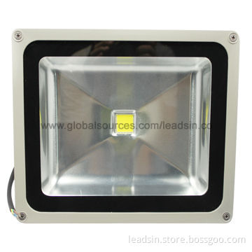 LED Floodlight, 50W, 100-240V, IP65, Cool/Warm White, TUV/GS/CE/SAA/RoHS